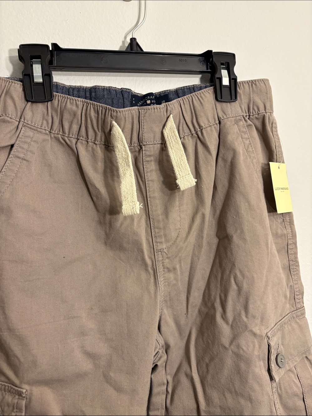 Lucky brand kids Drawstring Cargo Pants Taupe